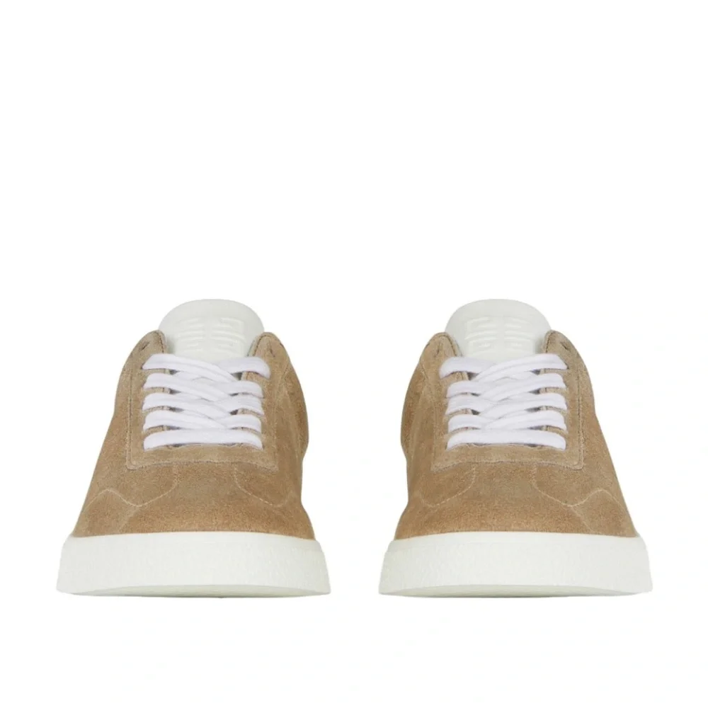 NWT Givenchy Women’s Beige Suede Sneakers - Picture 2 of 6